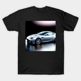 Modern Vantage Sports Car T-Shirt